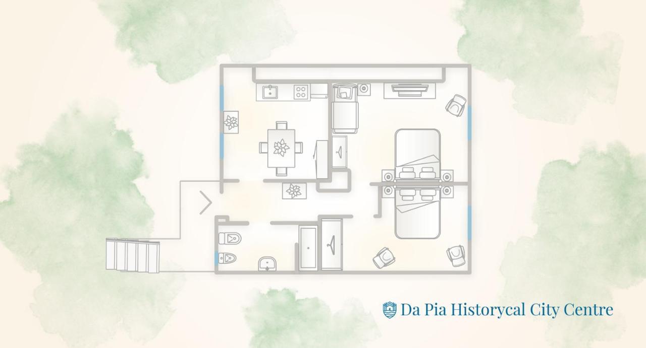 Da Pia In Historycal Como City Centre By Rent All Como Exteriör bild